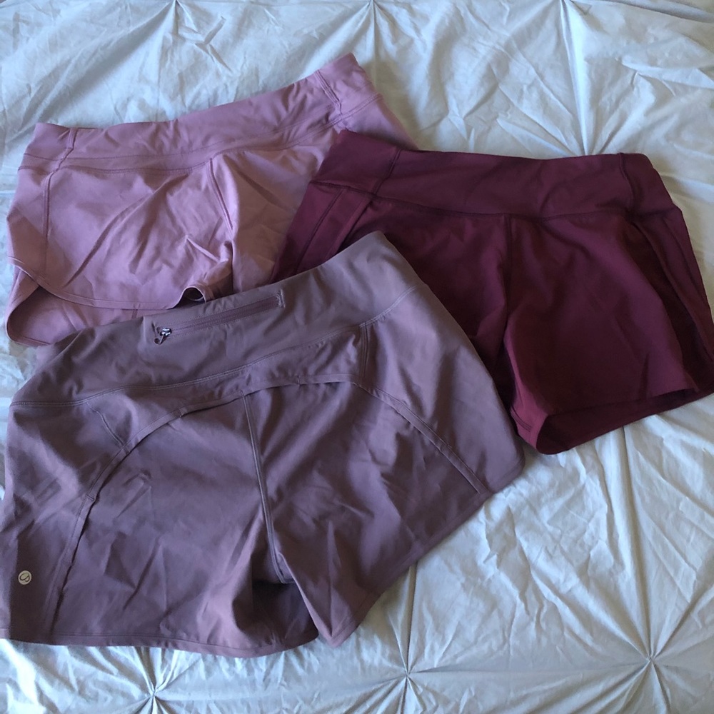 Yoga low waisted shorts